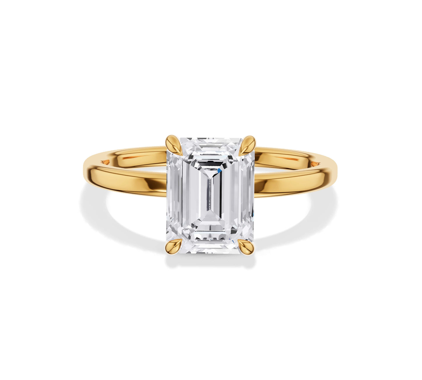 emerald cut engagement rings