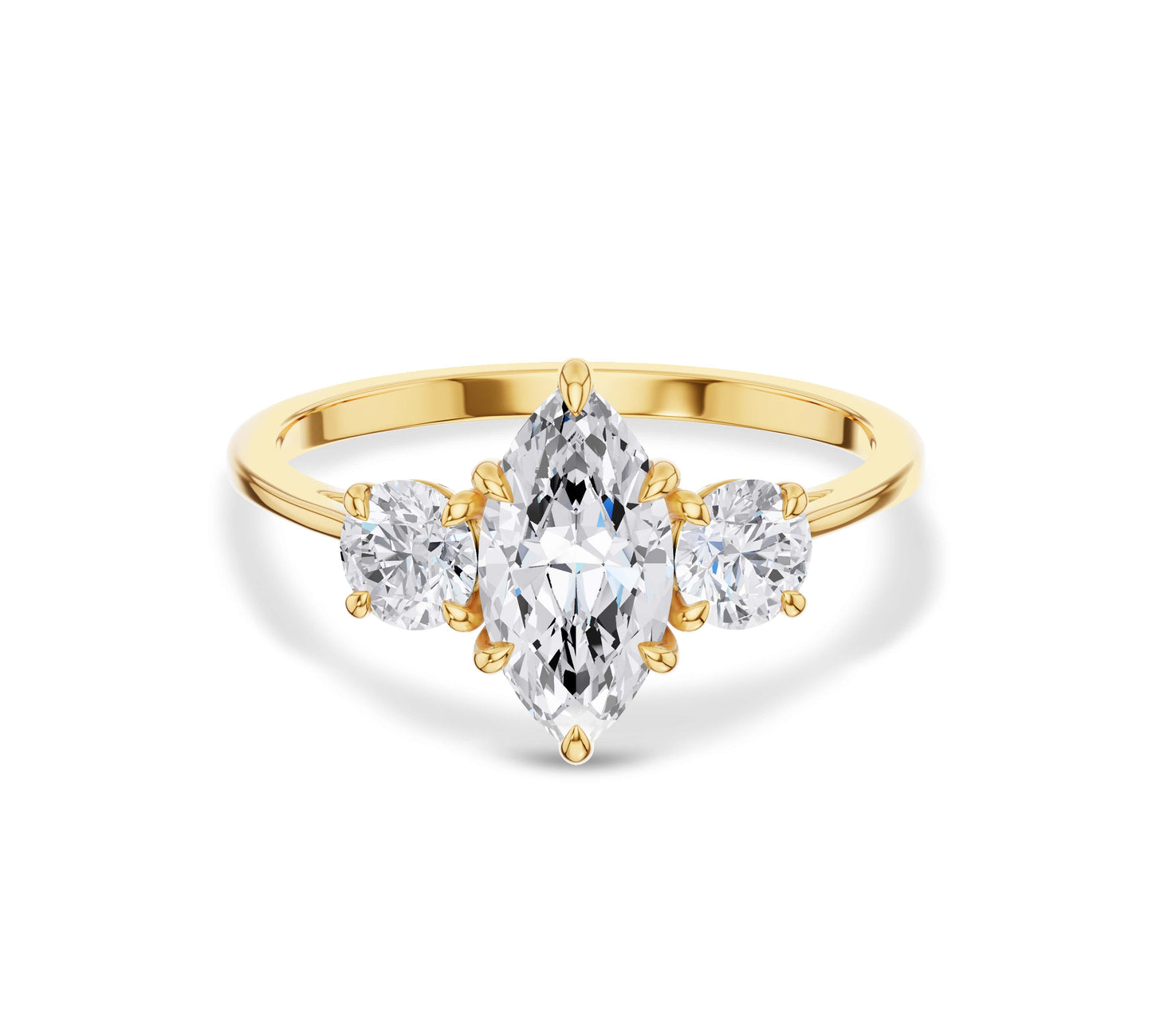 3 carat marquise diamond ring