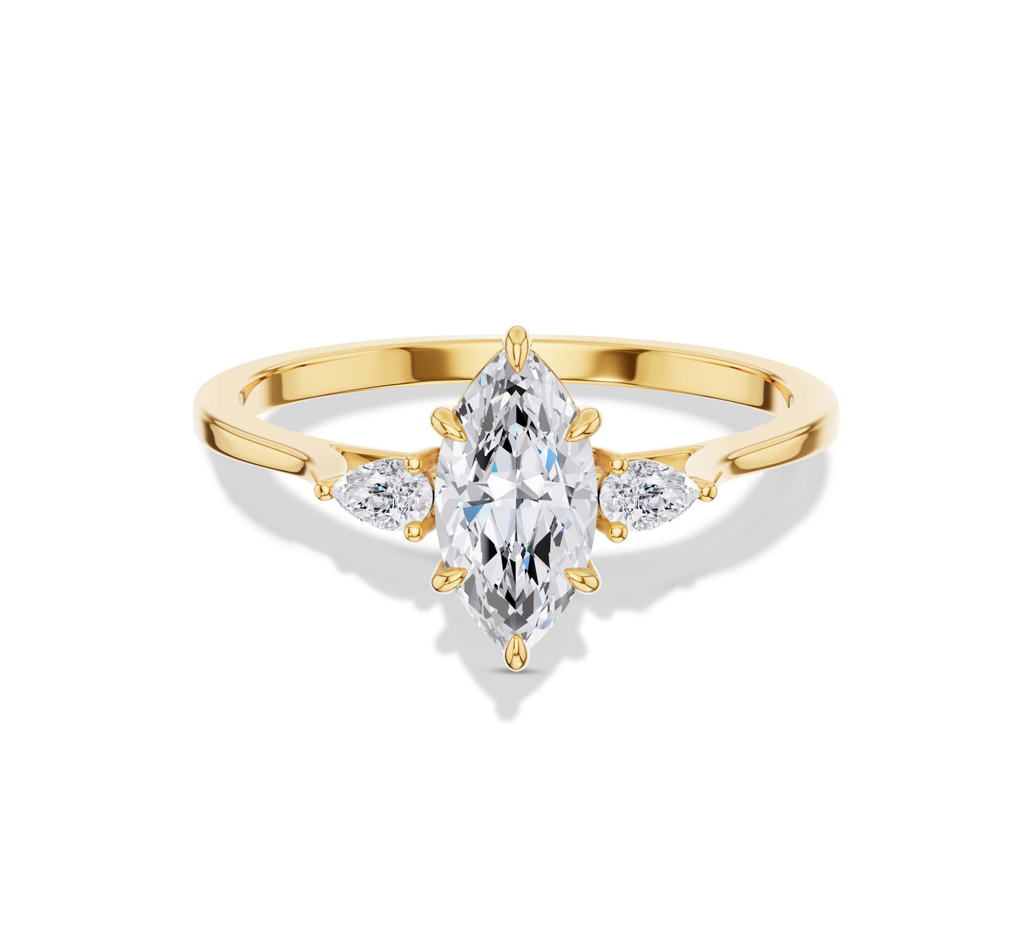 3 stone engagement ring