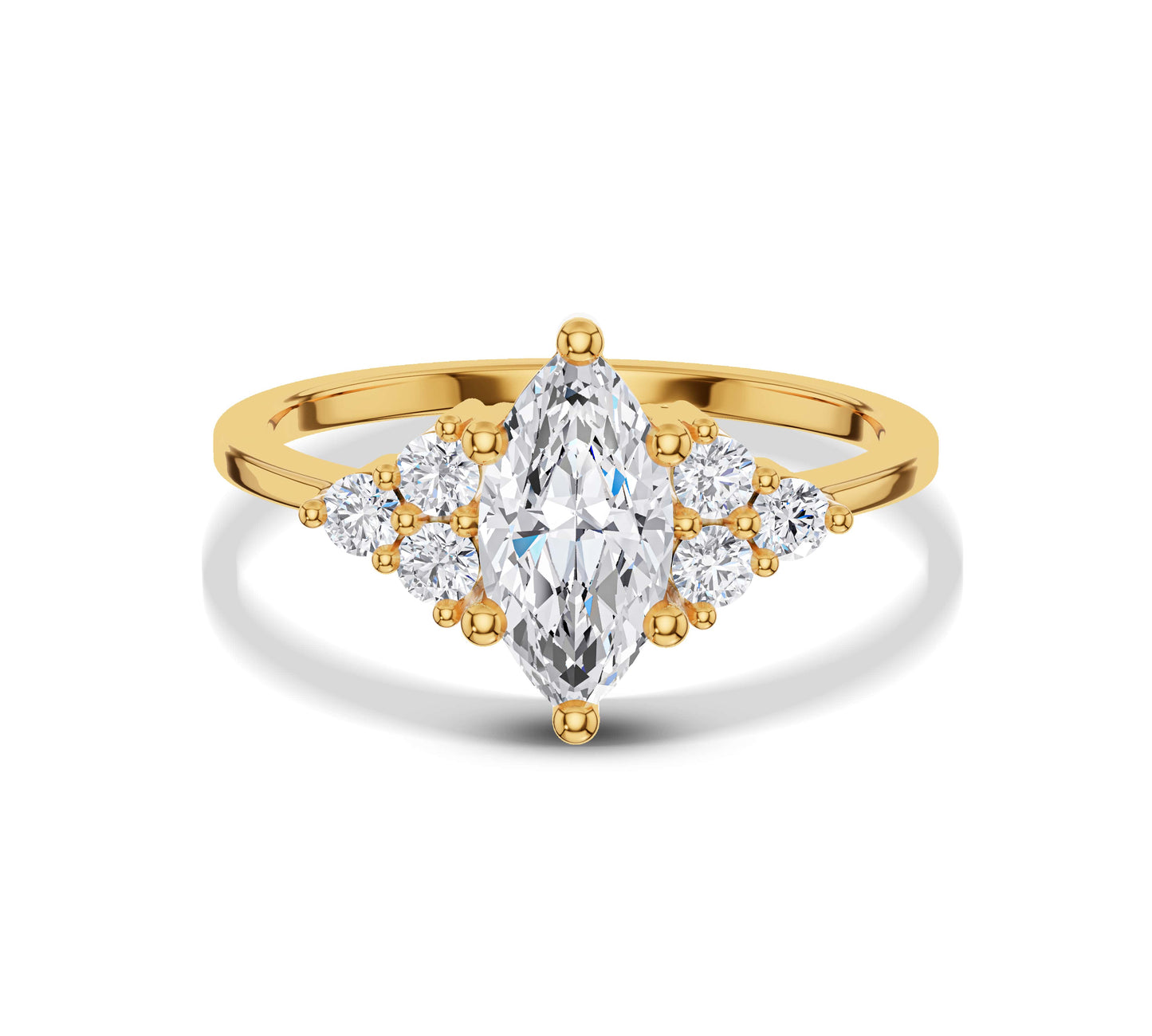 nature themed engagement rings