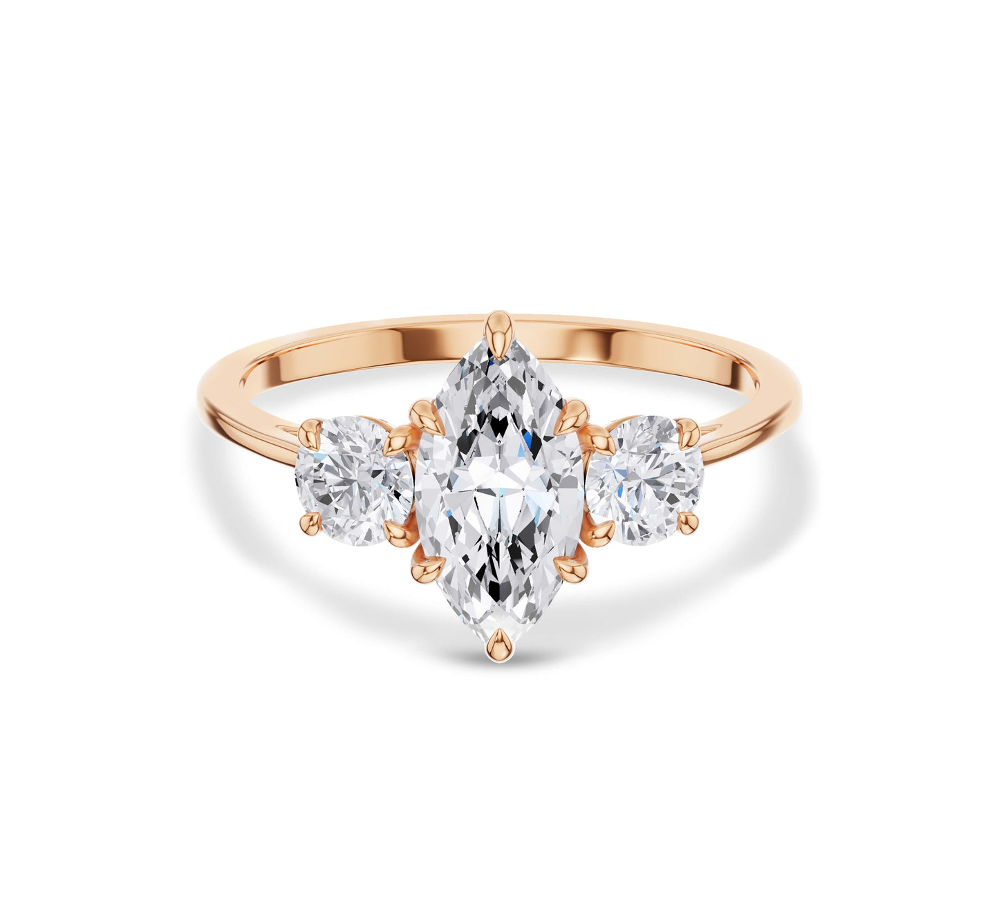 marquise moissanite ring