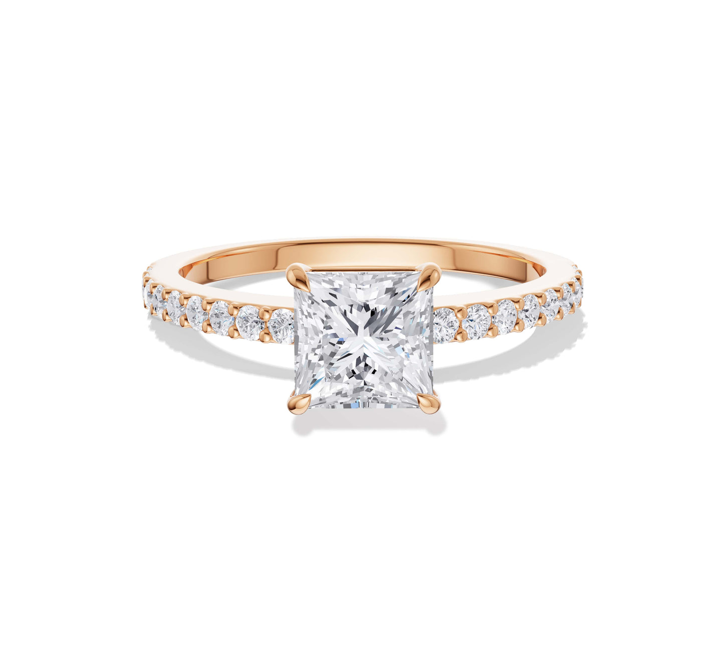 ring with princess cut diamond