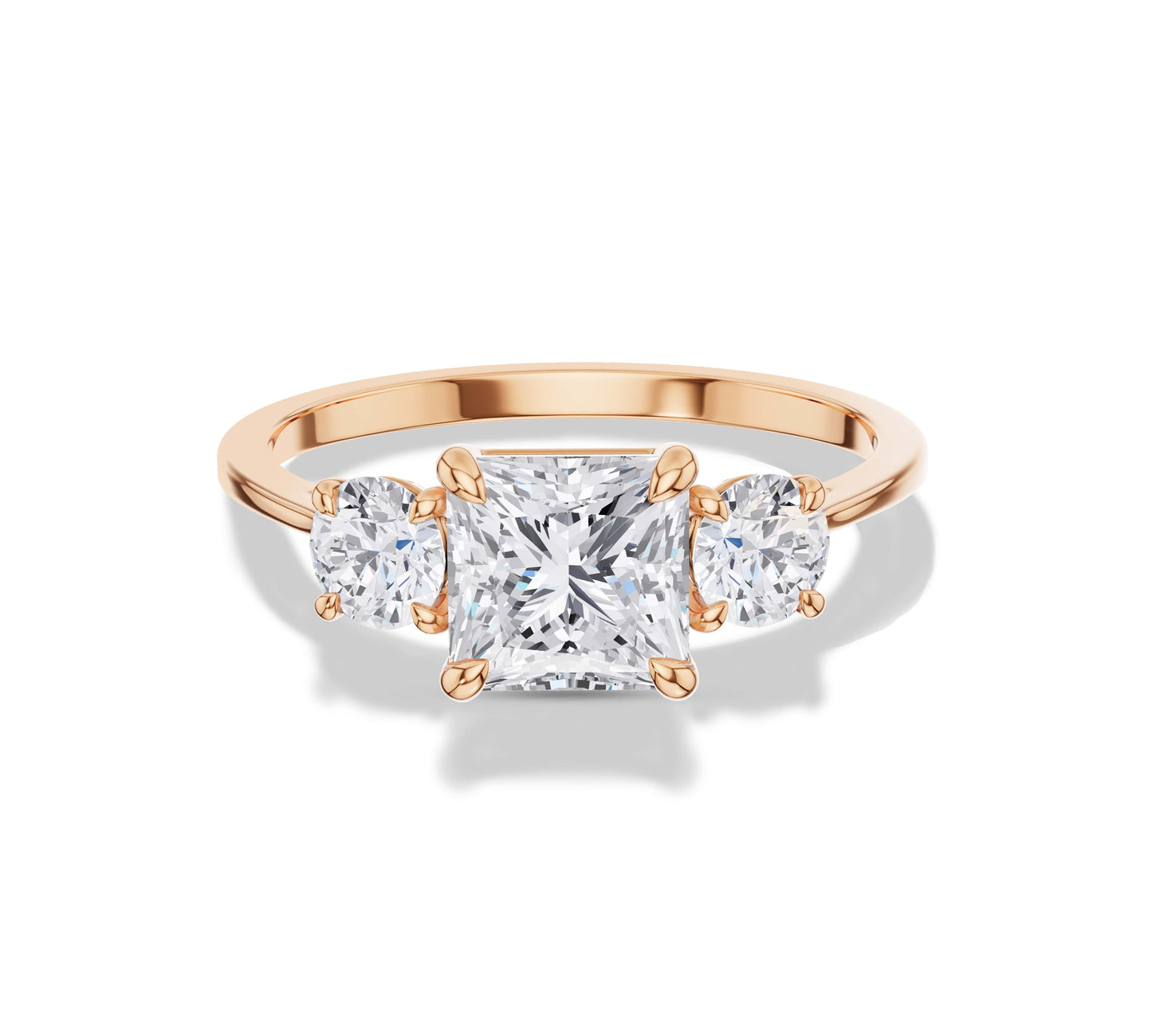 three stone ring