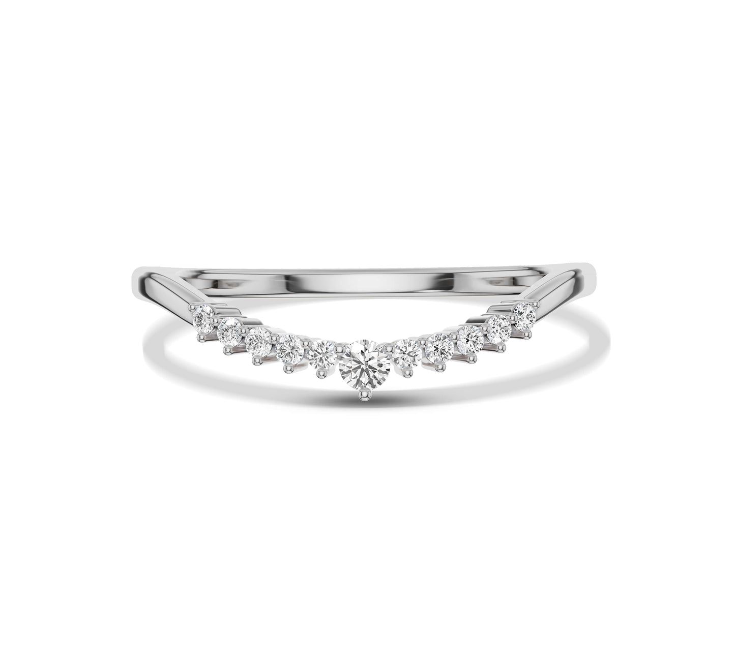 white gold women's wedding rings