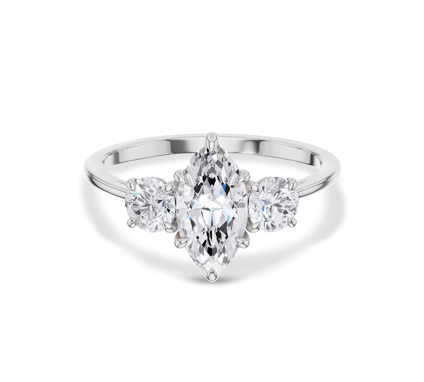 diamond marquise engagement ring