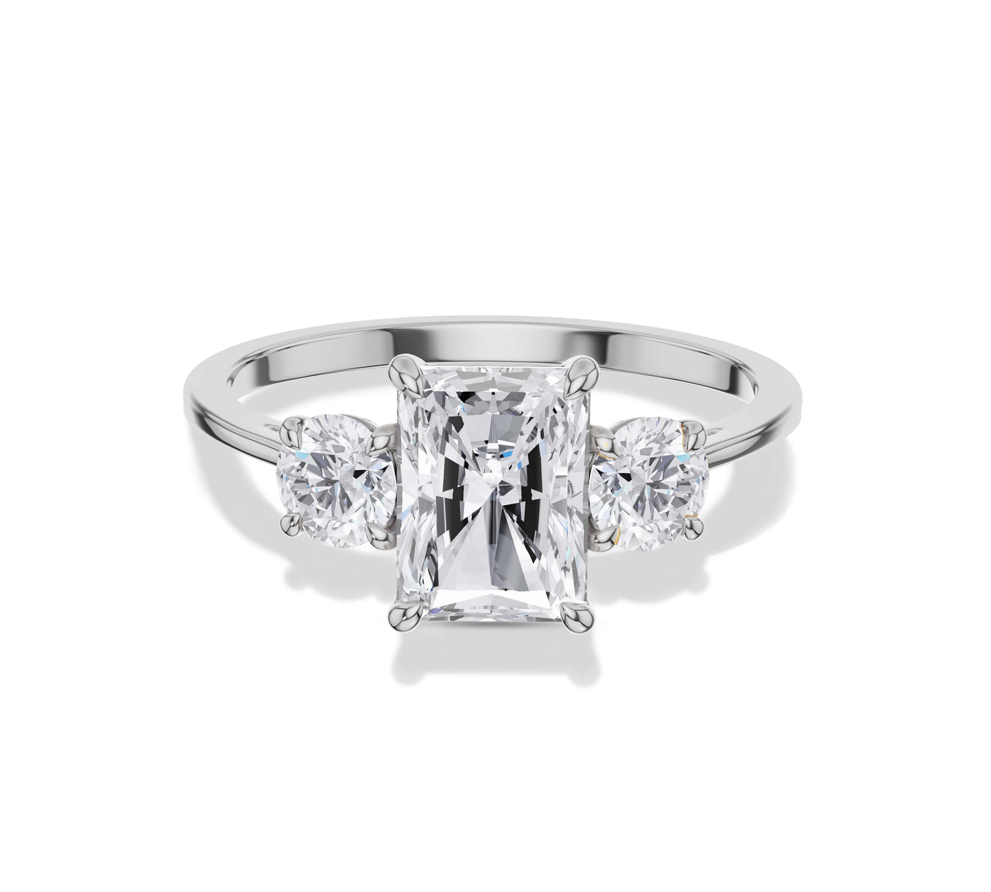 three diamond ring