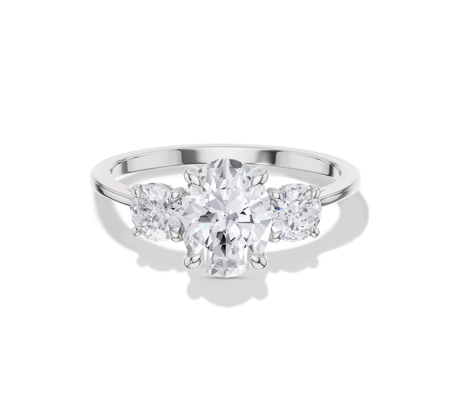 oval engagement rings diamond