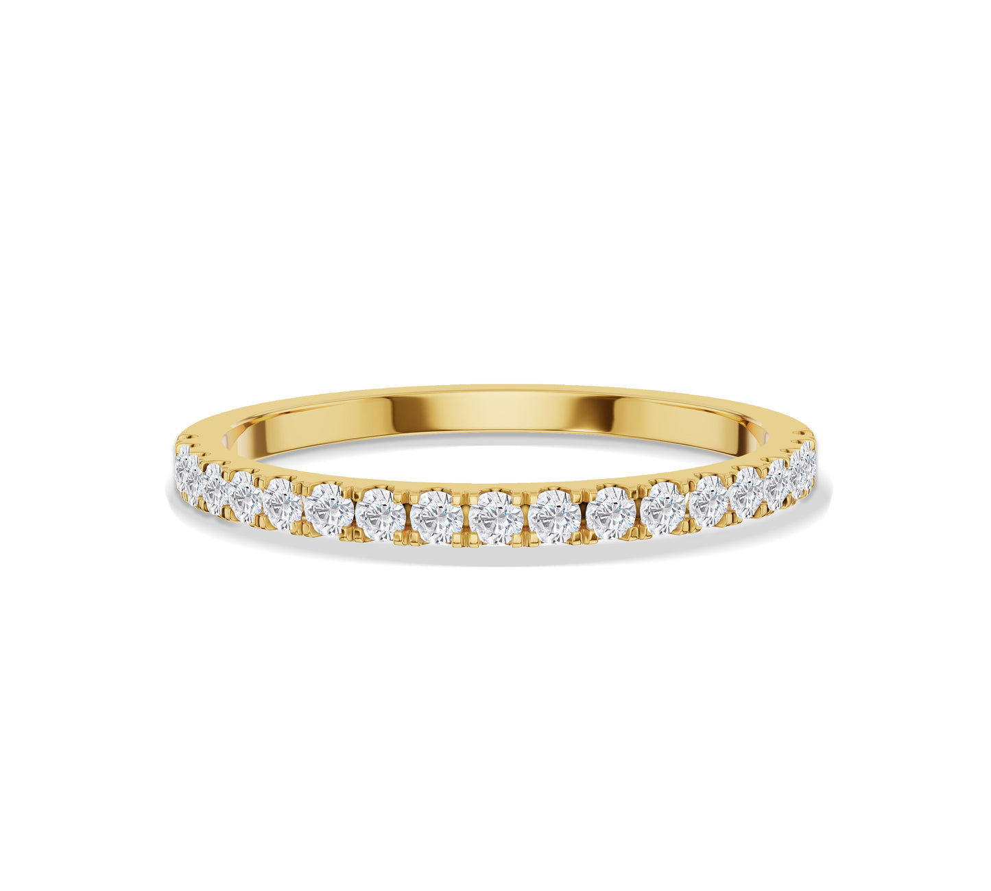 stackable diamond rings