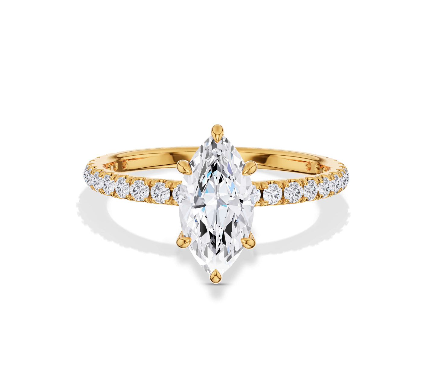 engagement ring marquise