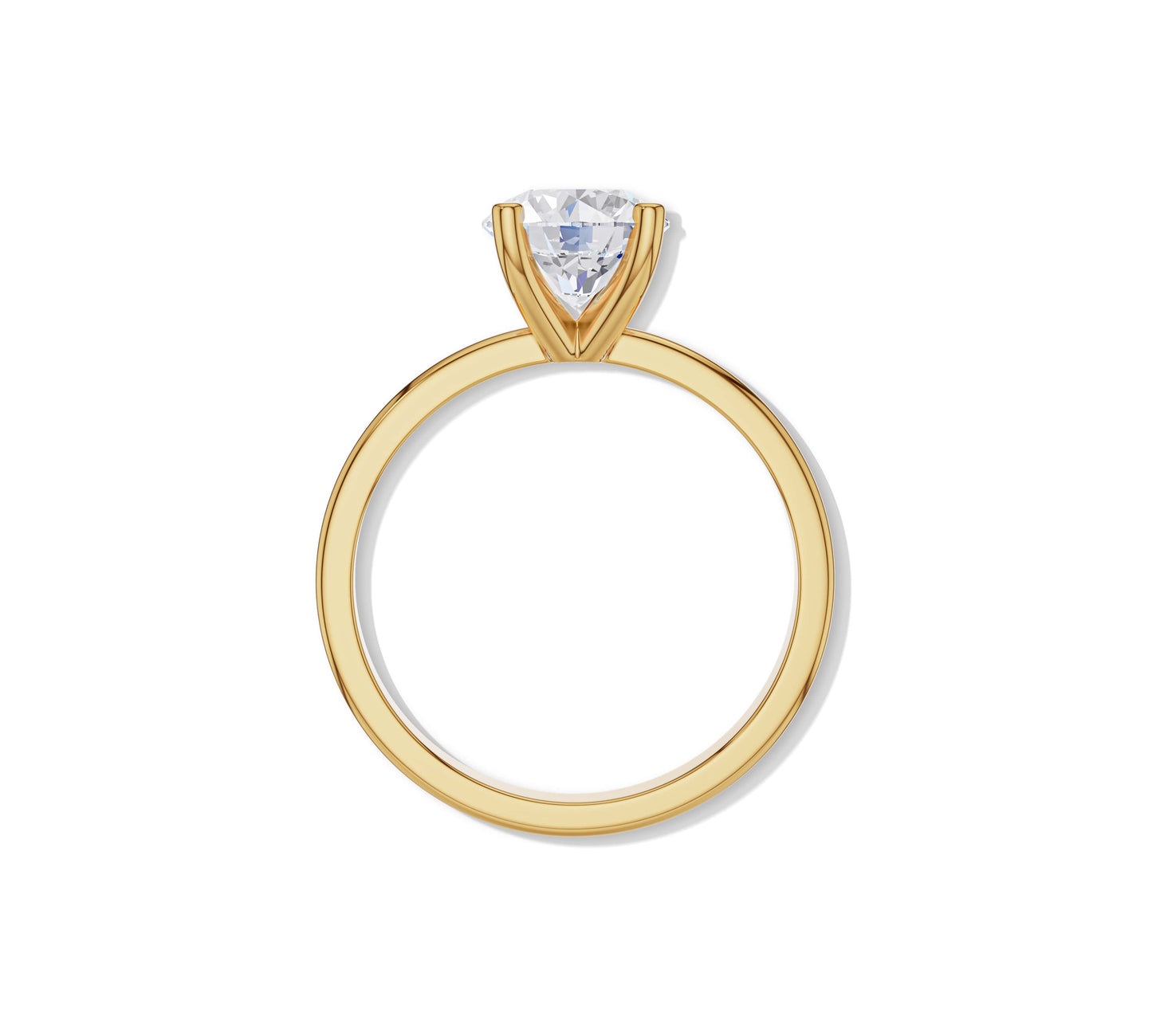 simple engagement ring