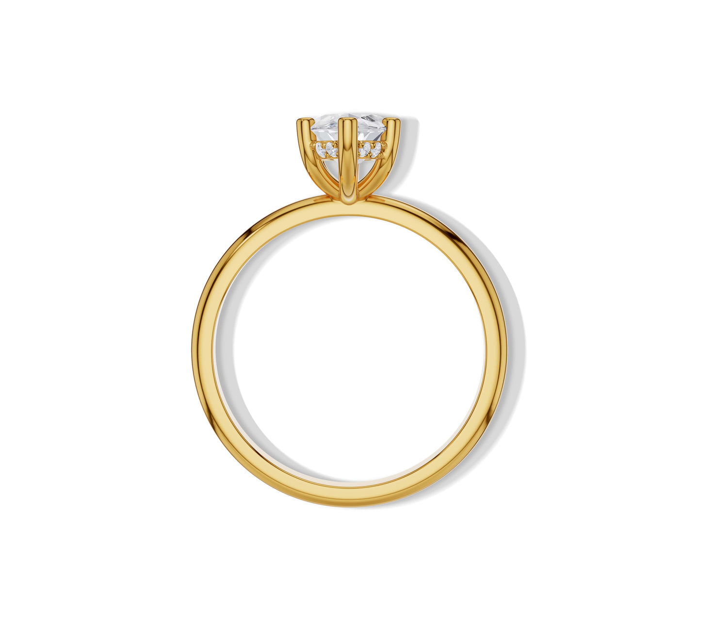 unique marquise engagement ring