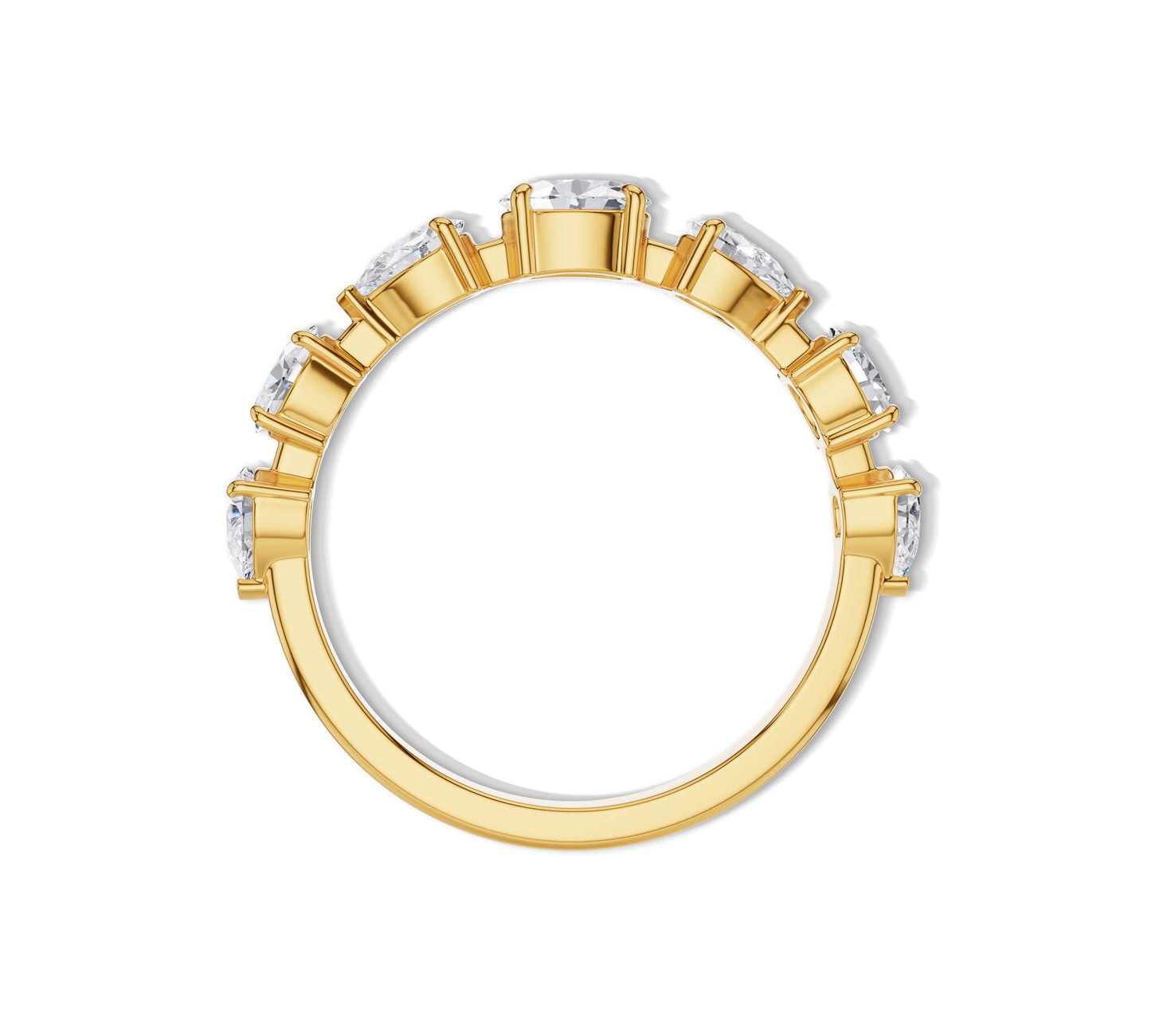 diamond cluster ring