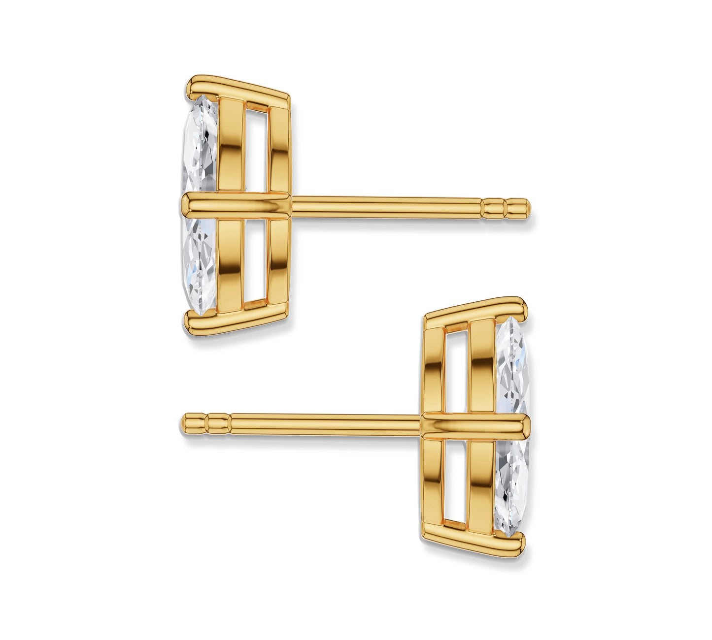 marquise diamond earrings studs
