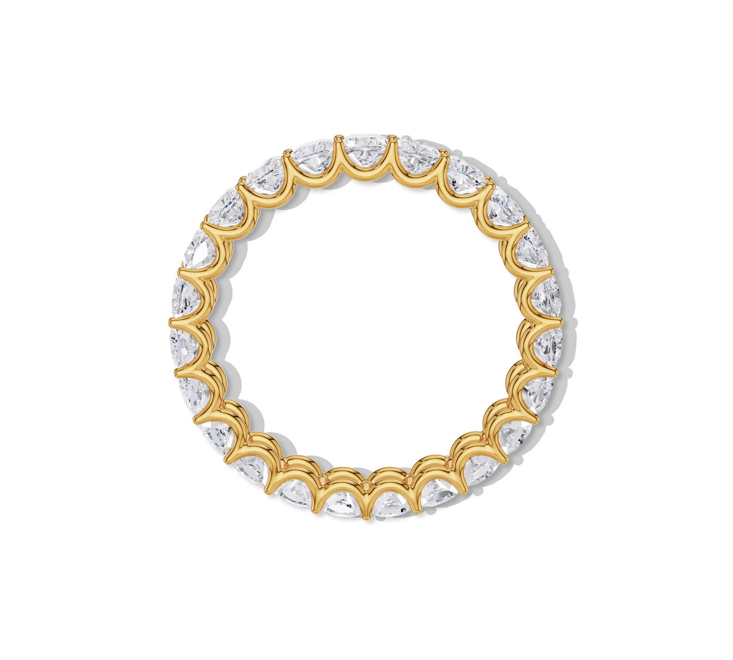 moissanite wedding rings