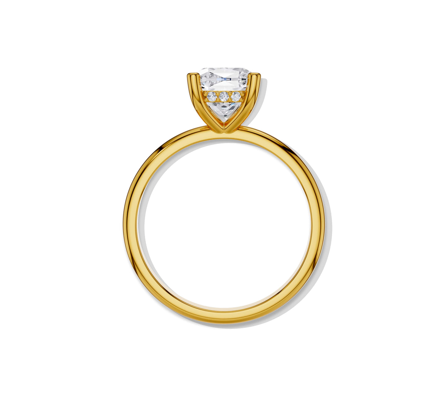 engagement ring hidden halo