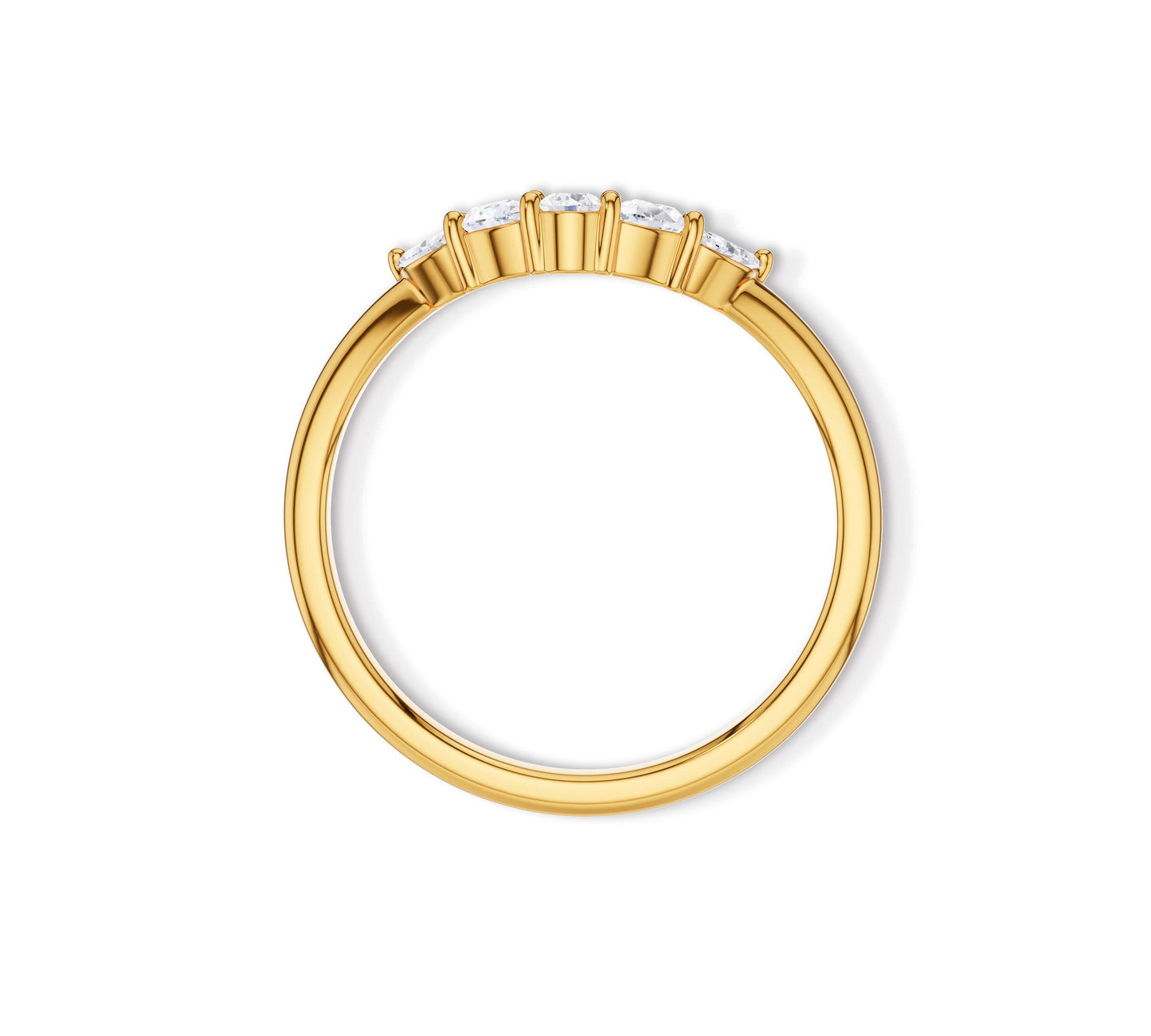 diamond band wedding ring for her