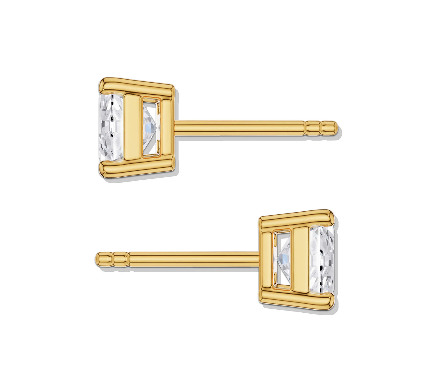 gold stud earrings for women