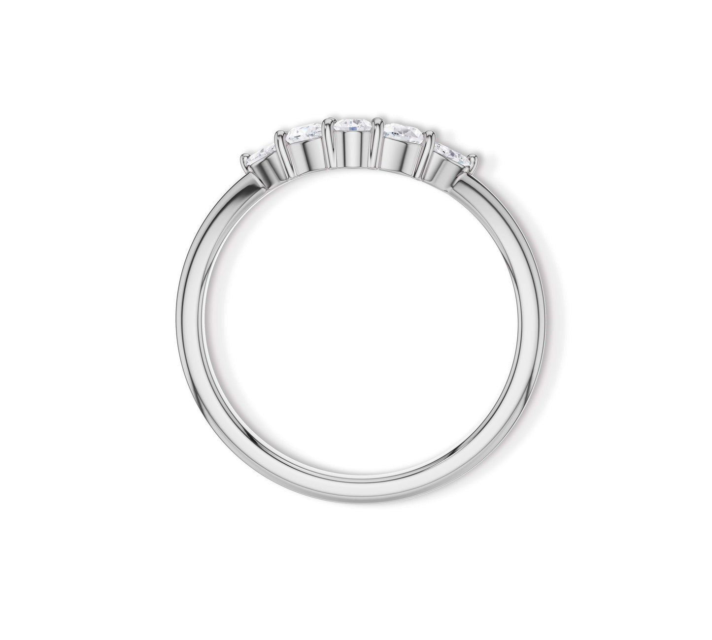 white gold matching wedding rings
