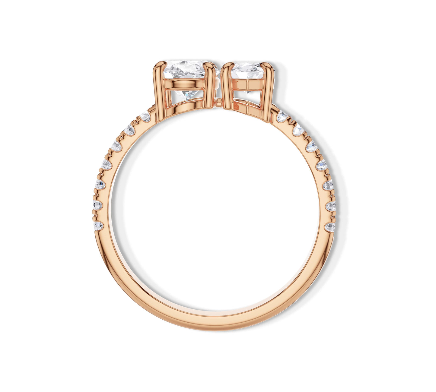 two stone ring for her