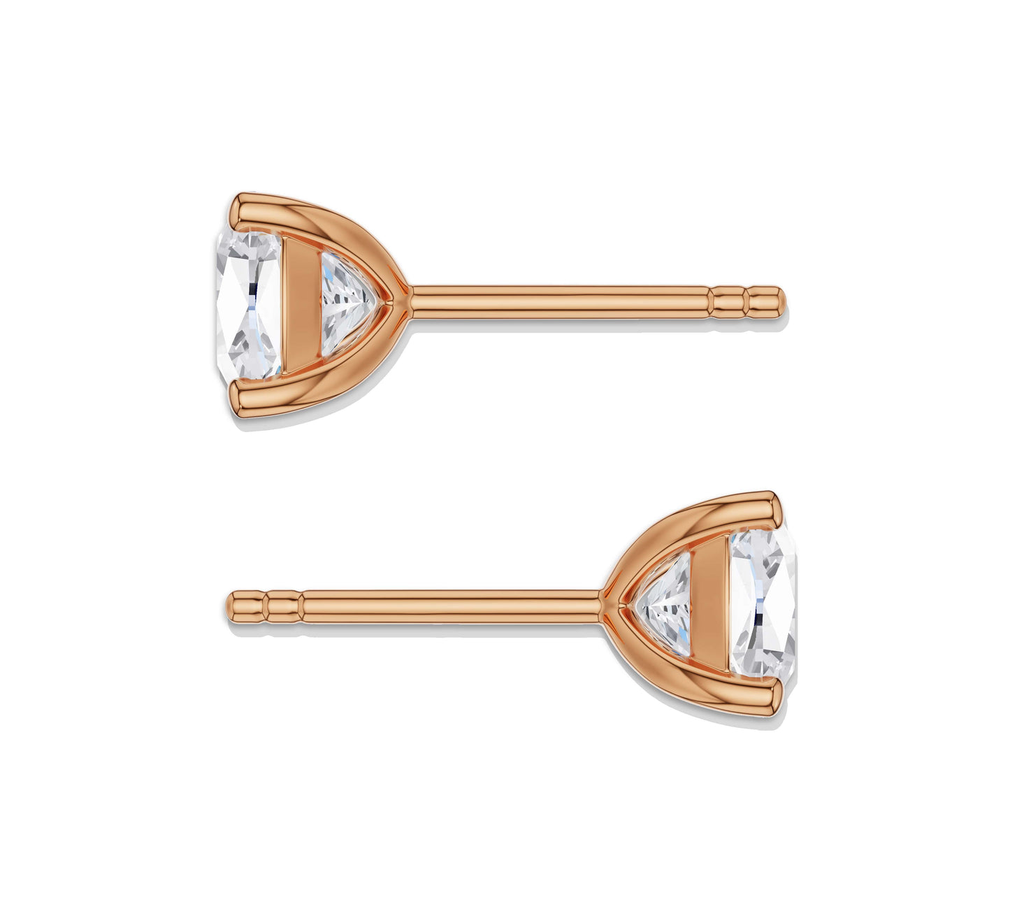 1 ct diamond earrings