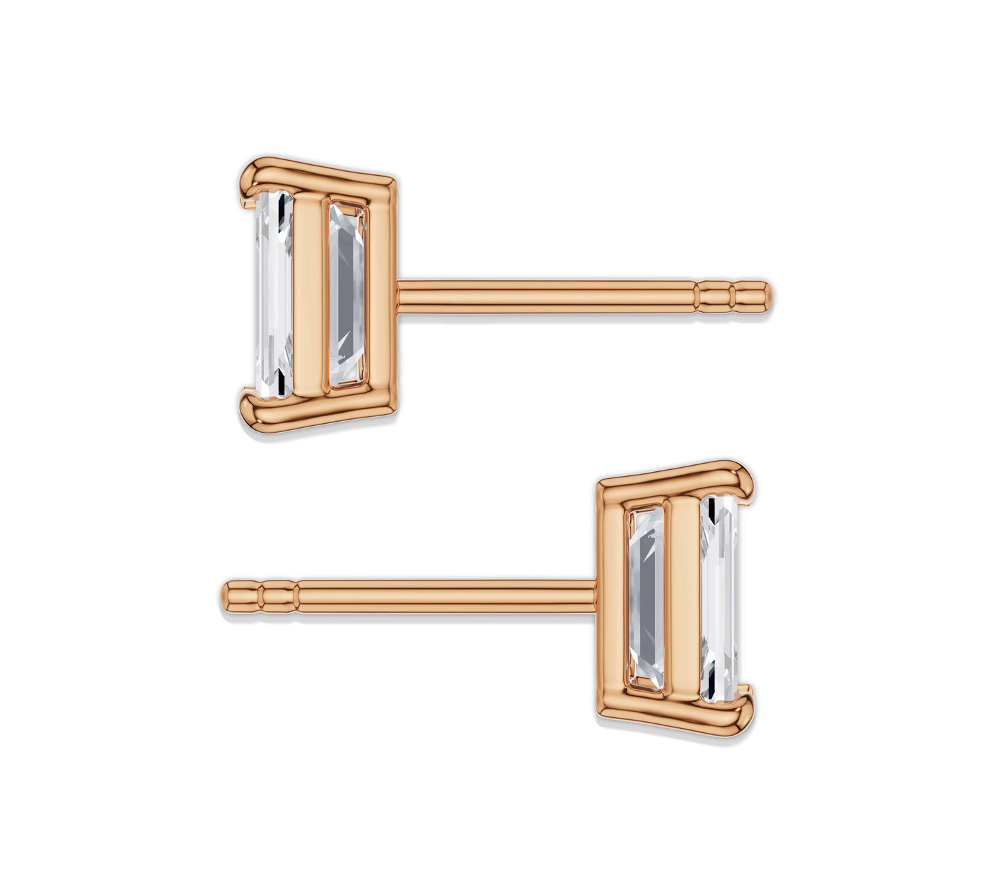 1 ct diamond earrings