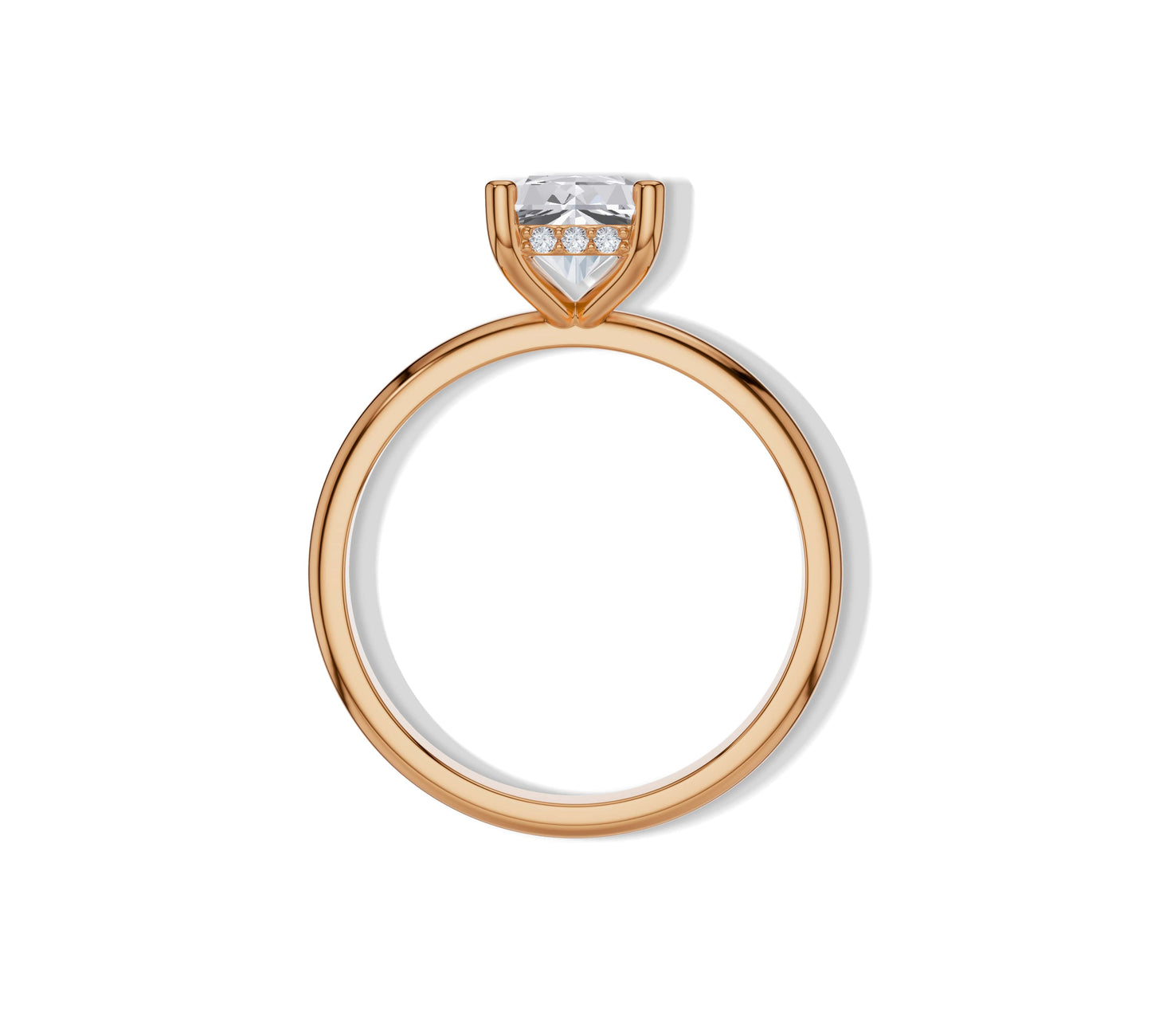 radiant diamond ring