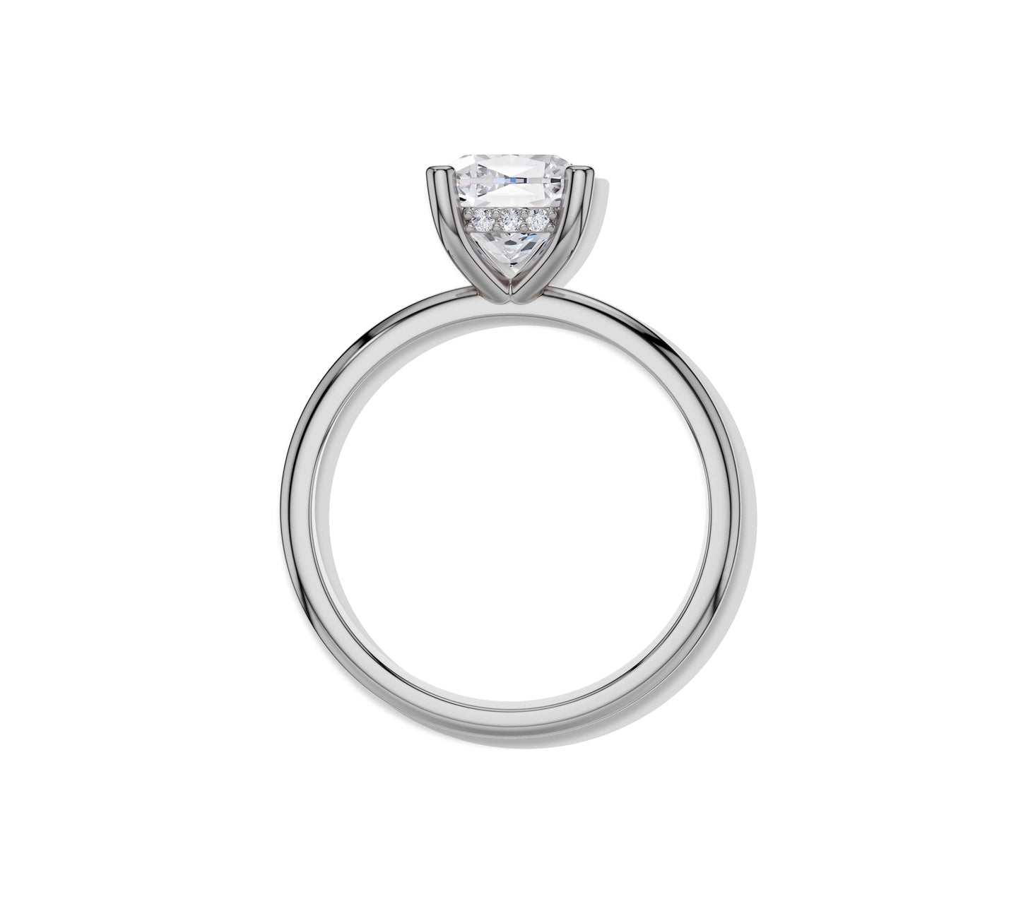 hidden halo ring setting