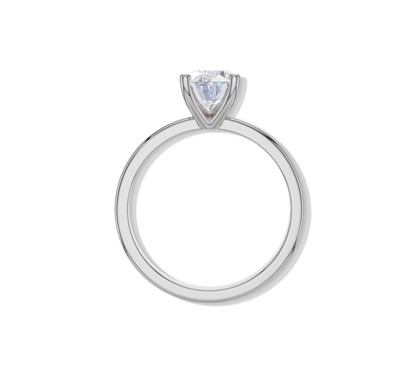 white gold engagement ring