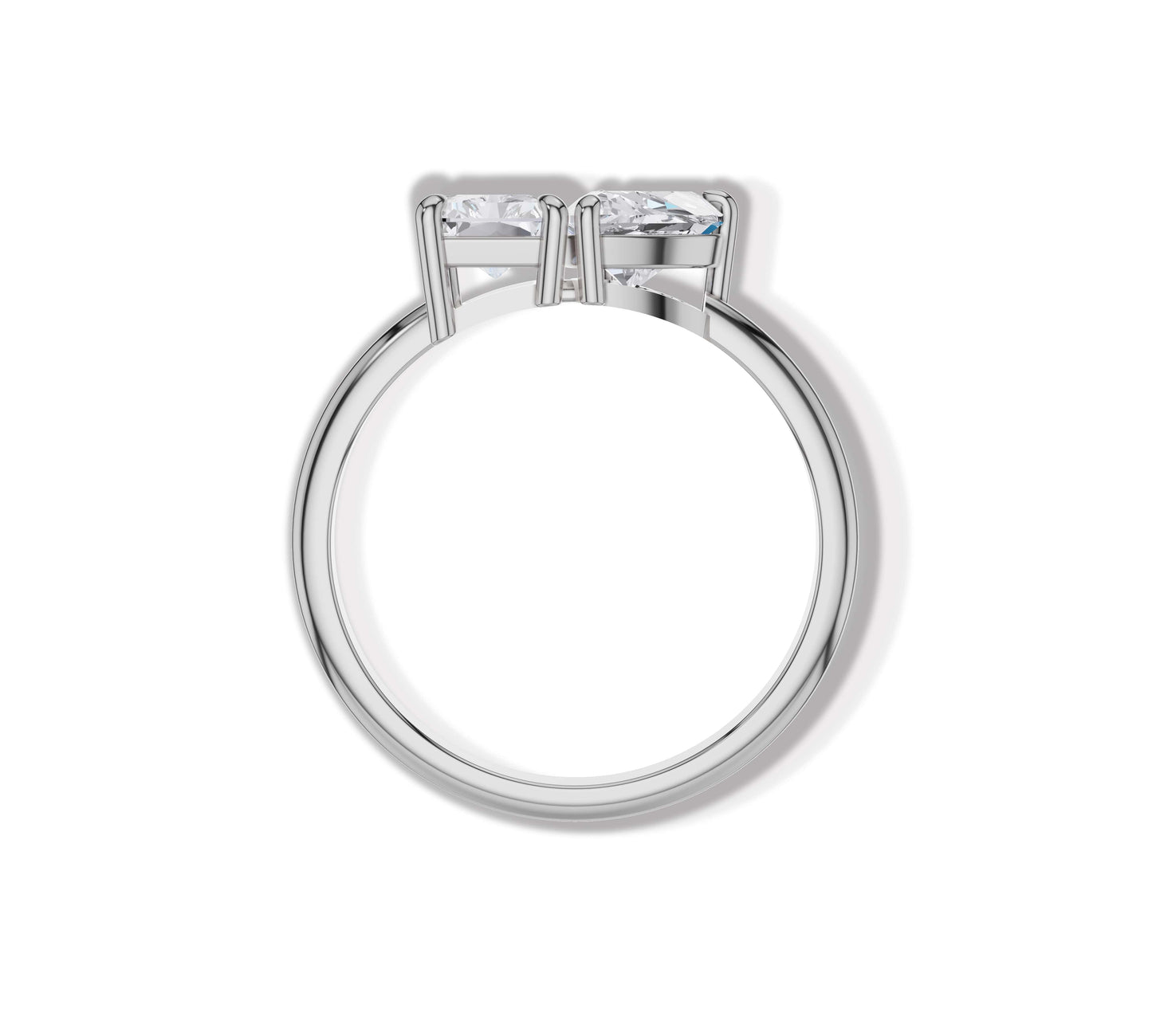 toi et moi custom ring