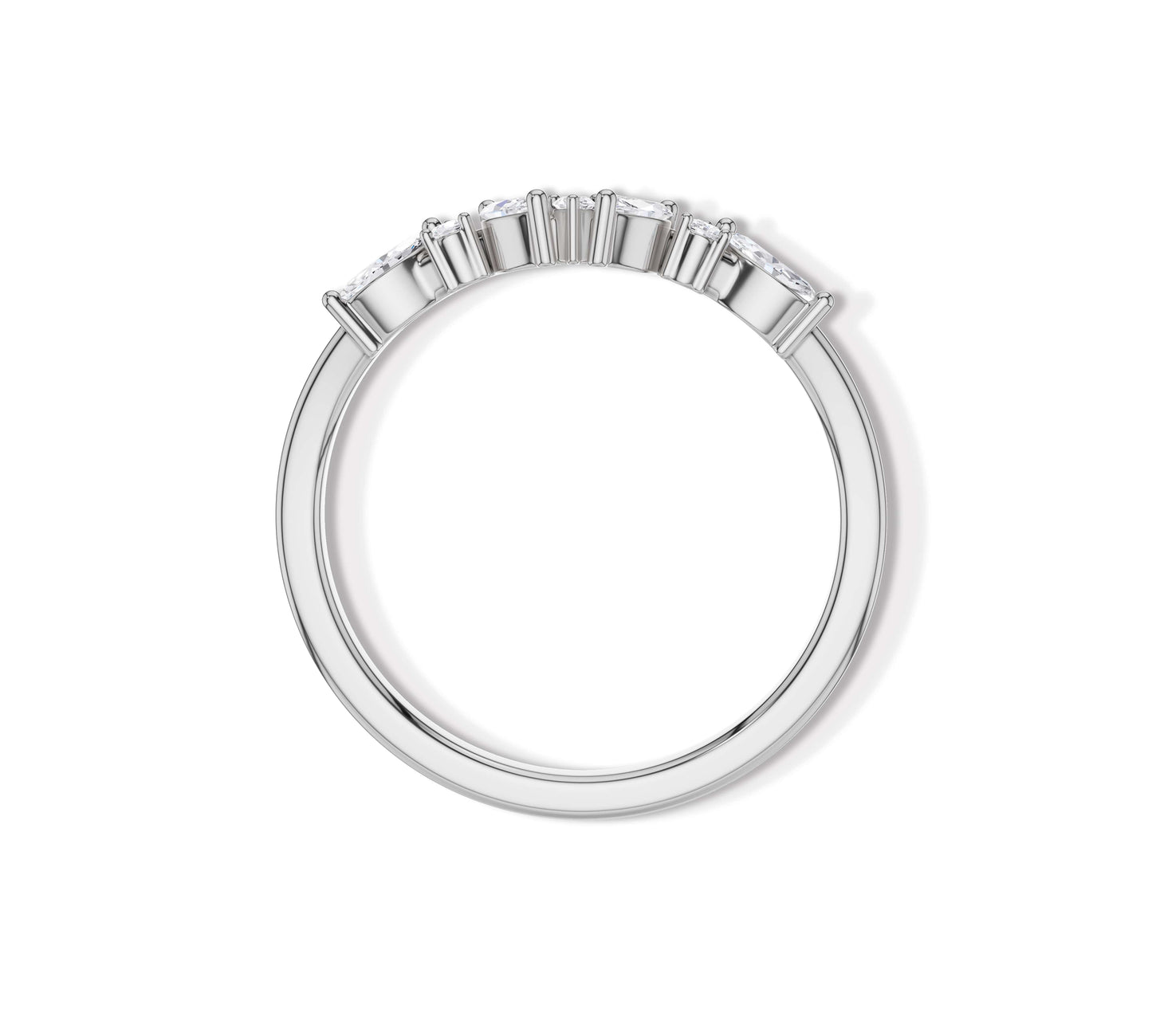 blue nile wedding bands for her