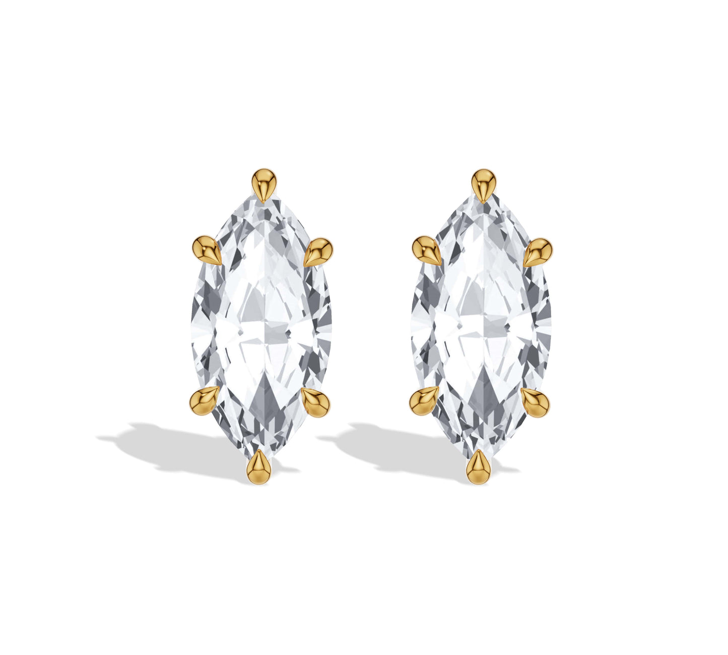 marquise earrings