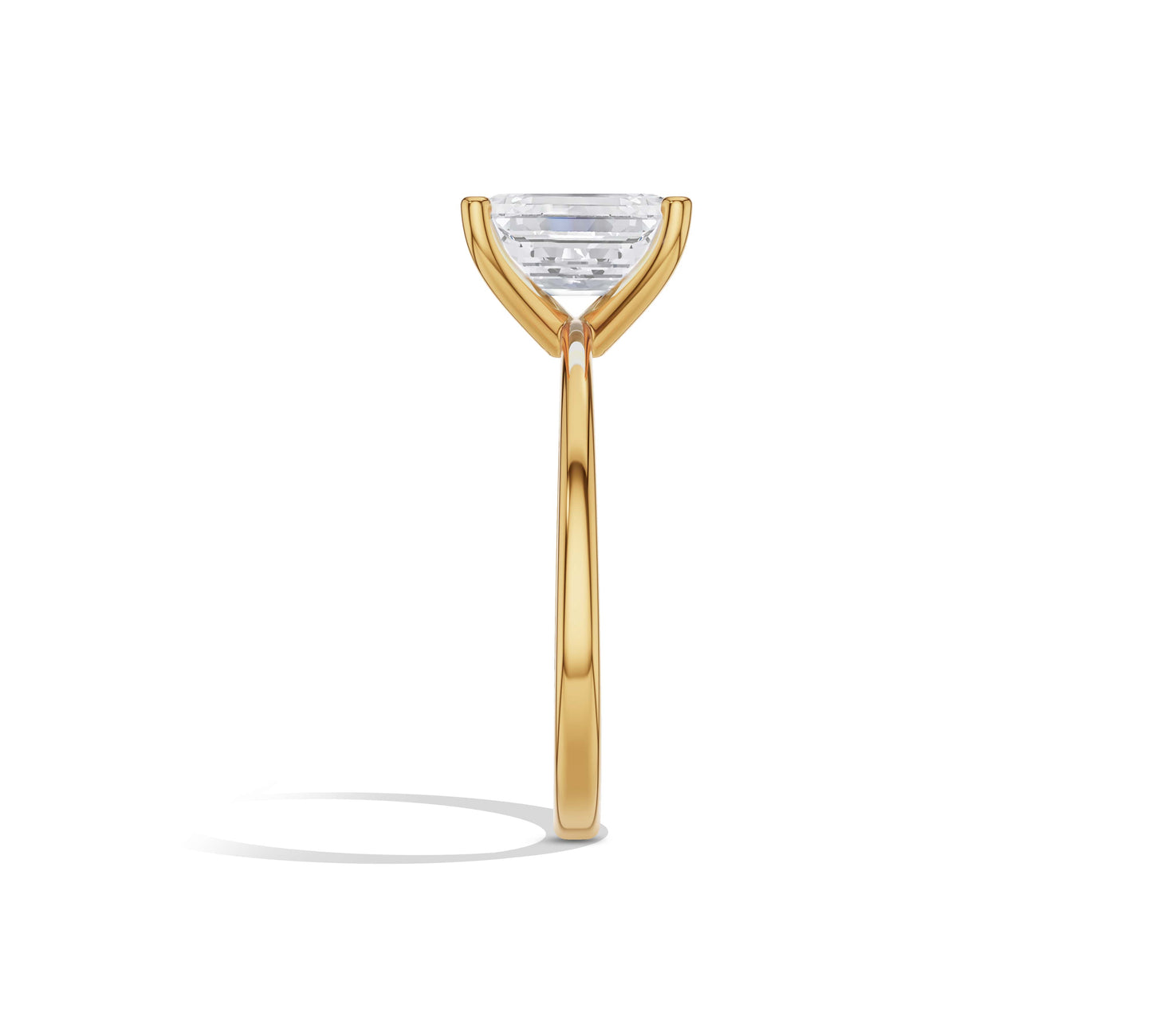 emerald cut engagement ring