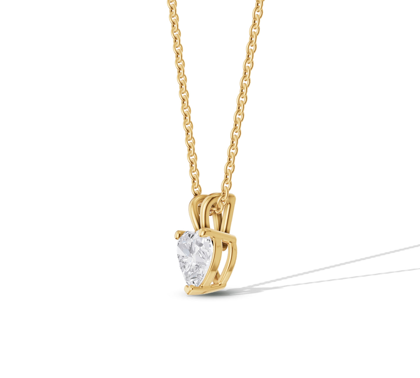 diamond solitaire necklace