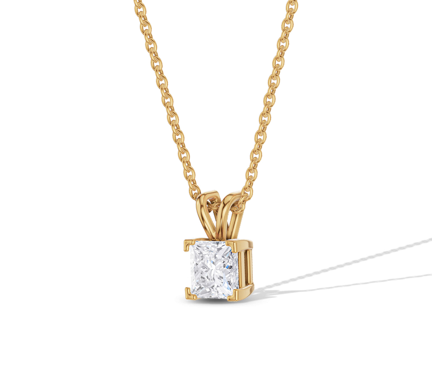 lab grown diamond necklace for women
