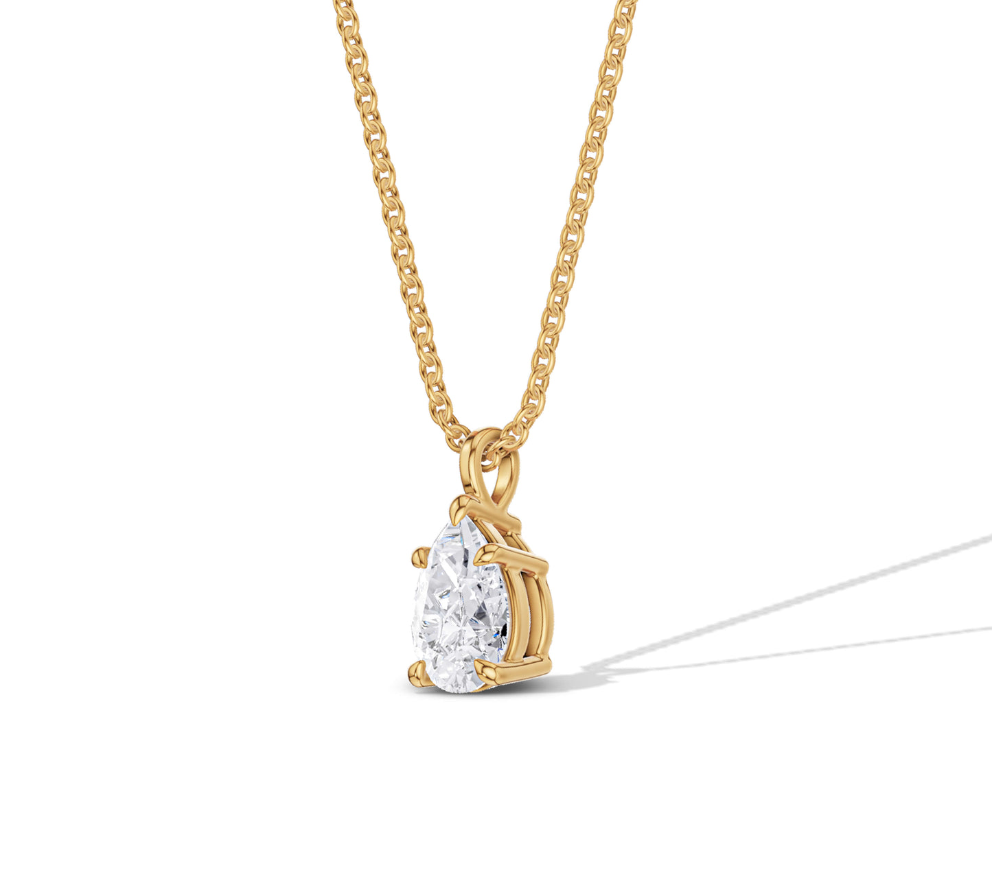 diamond solitaire necklaces