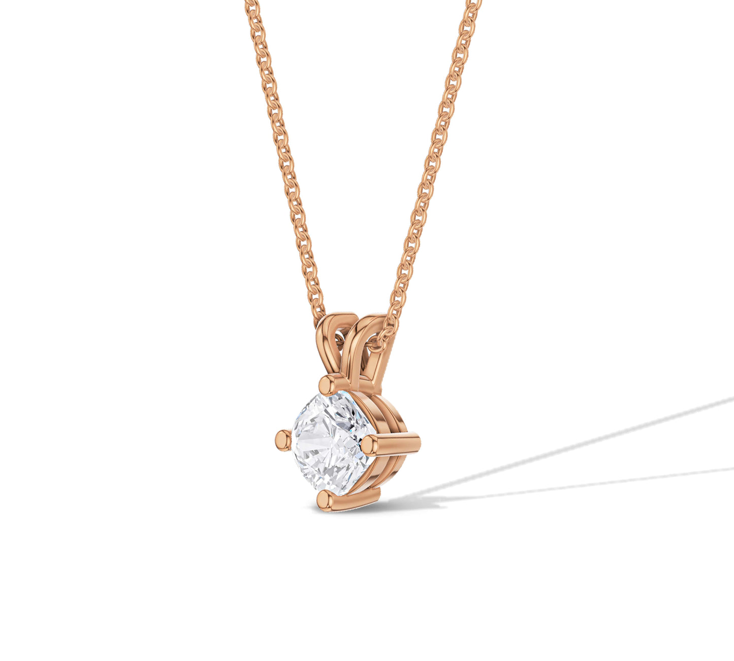 1 ct diamond pendant necklace