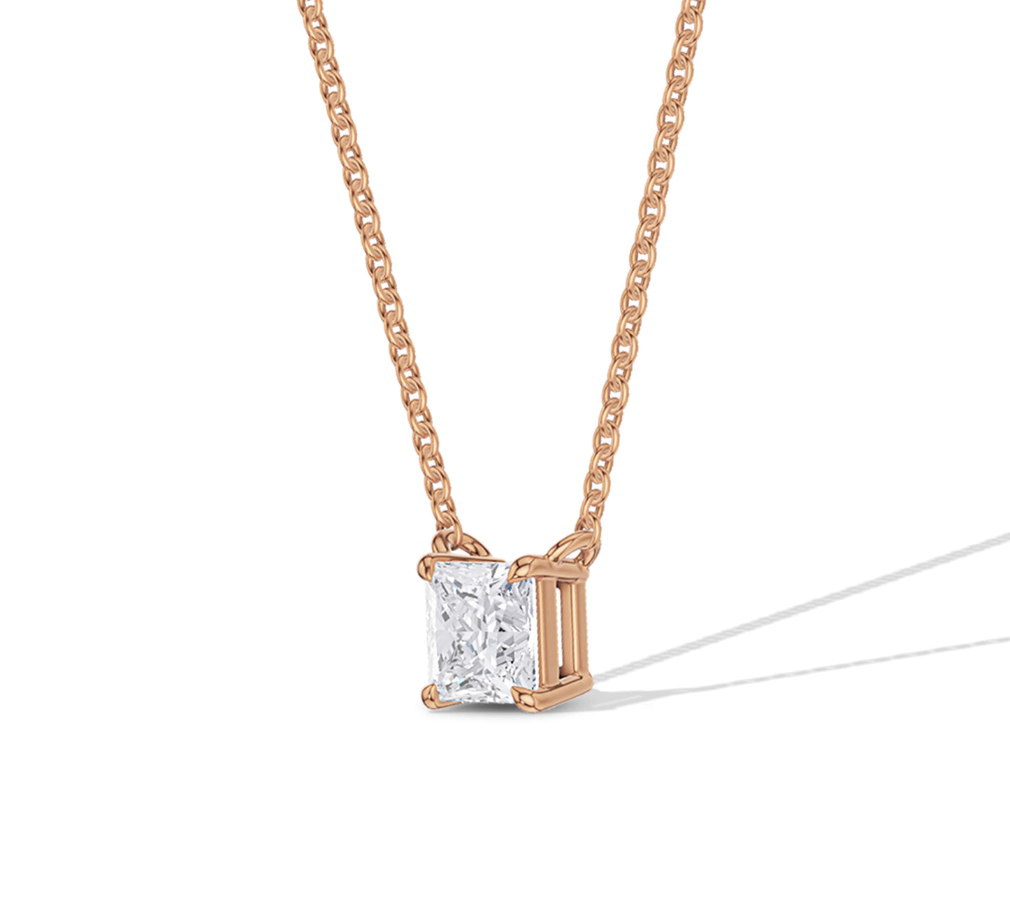 gold necklace with diamond