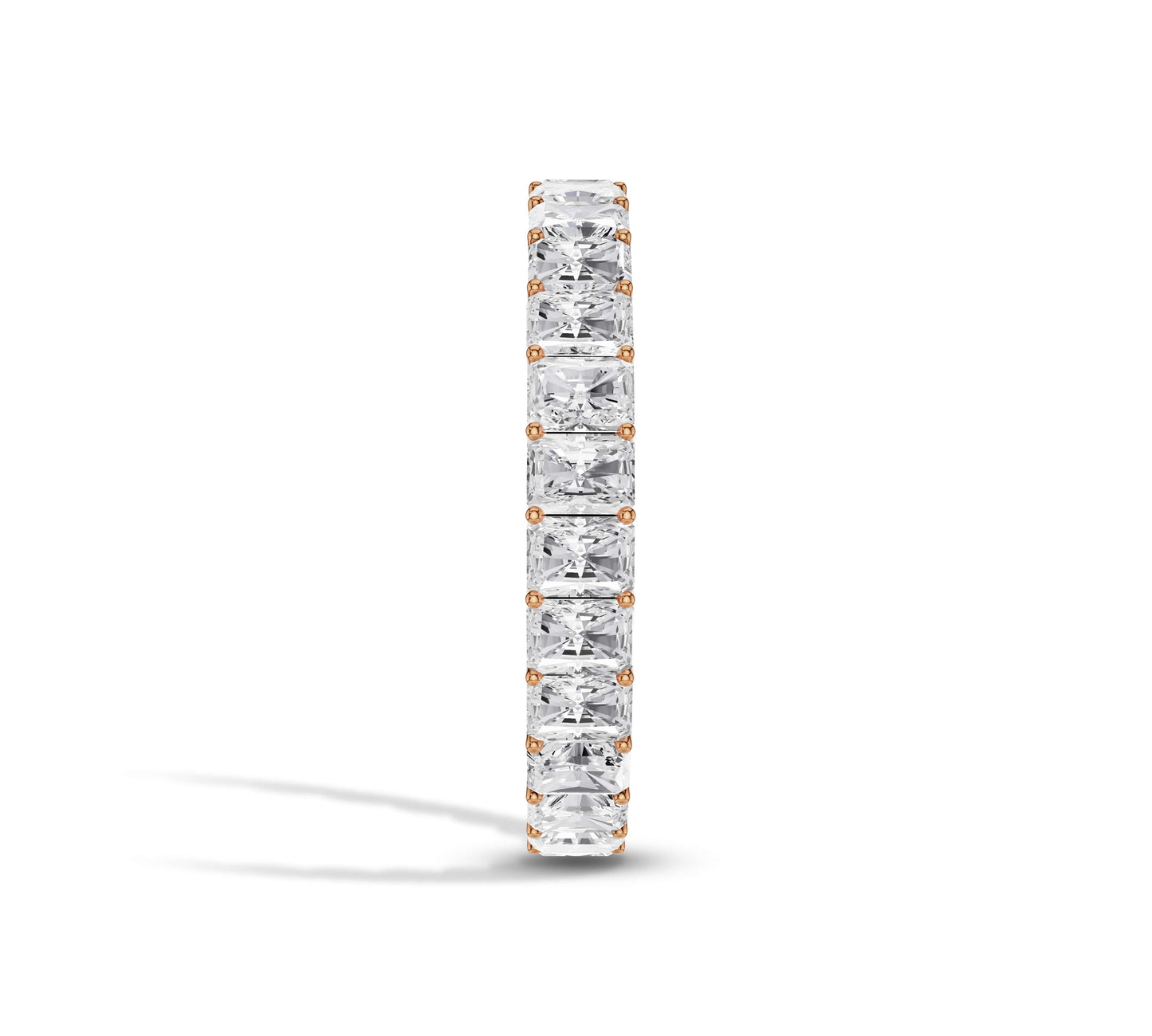 radiant eternity bands