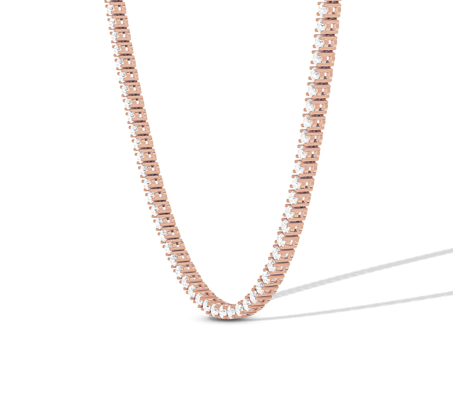 real lab grown diamond necklace