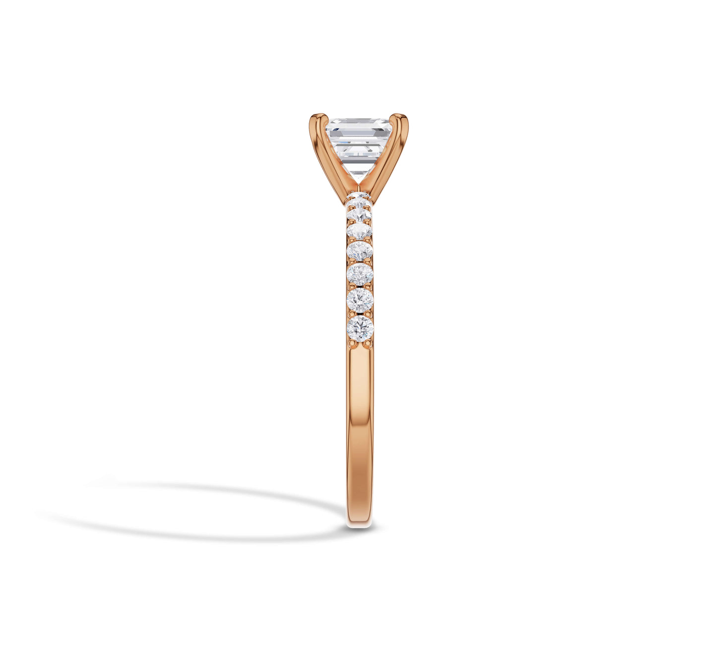 pave engagement band