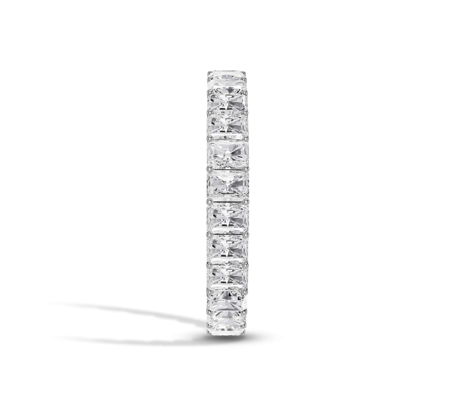 eternity diamond wedding band