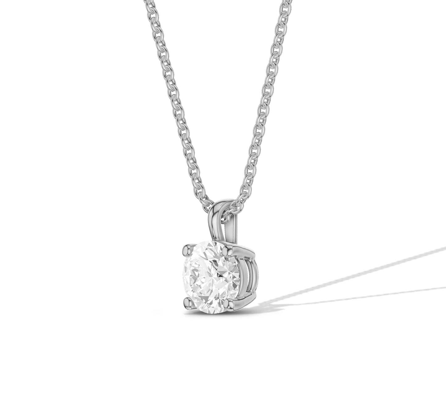 gold necklace with diamond