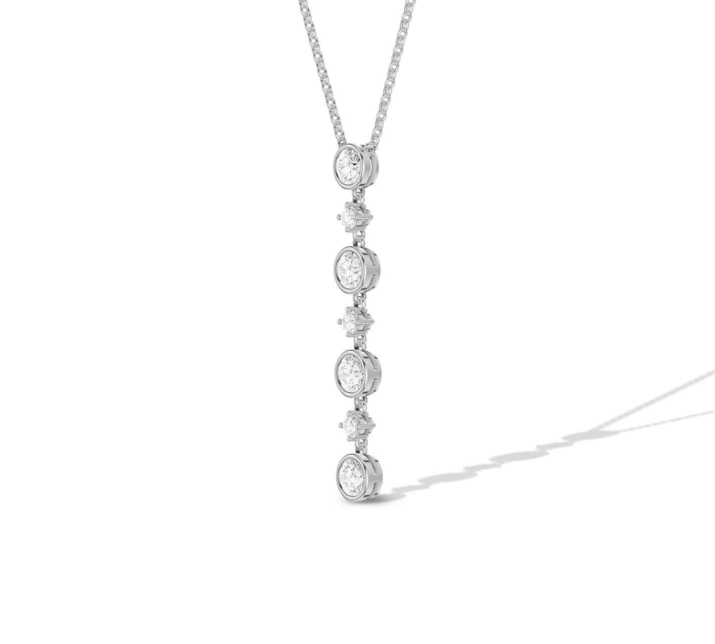 1/2 carat diamond pendant