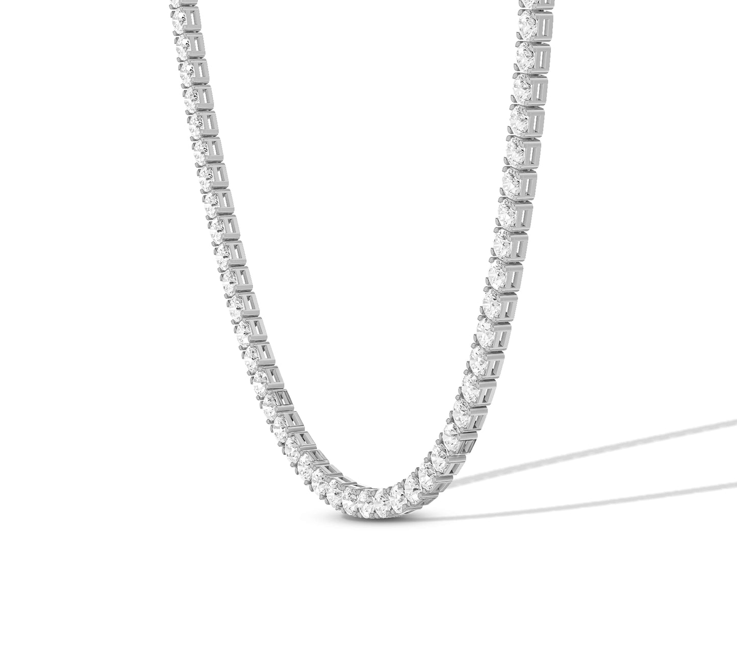diamond necklace tennis