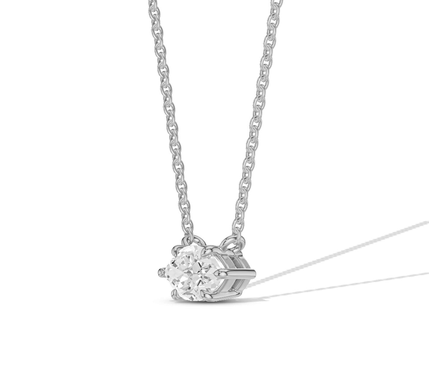 gold necklace with diamond