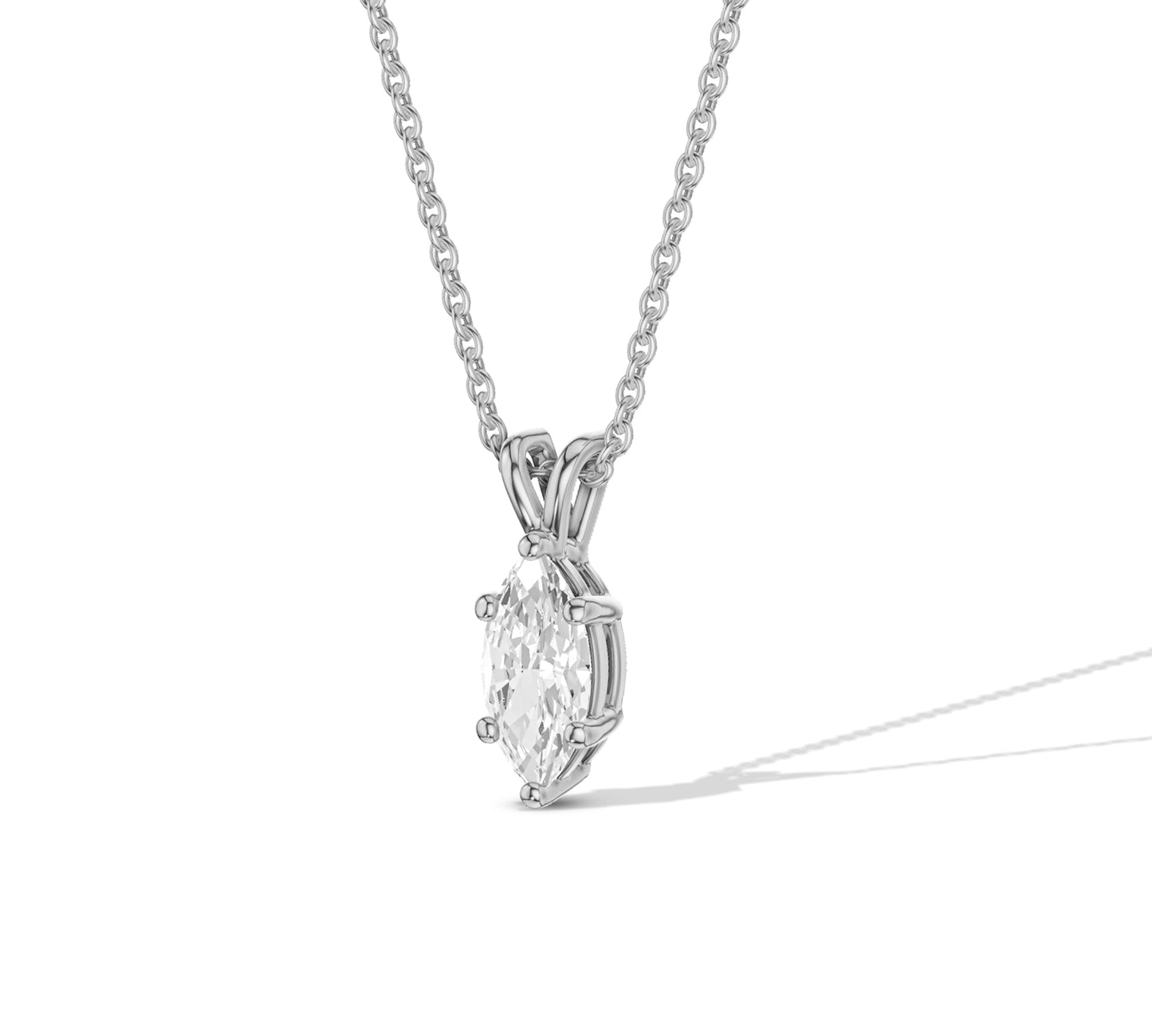 white gold diamond necklace