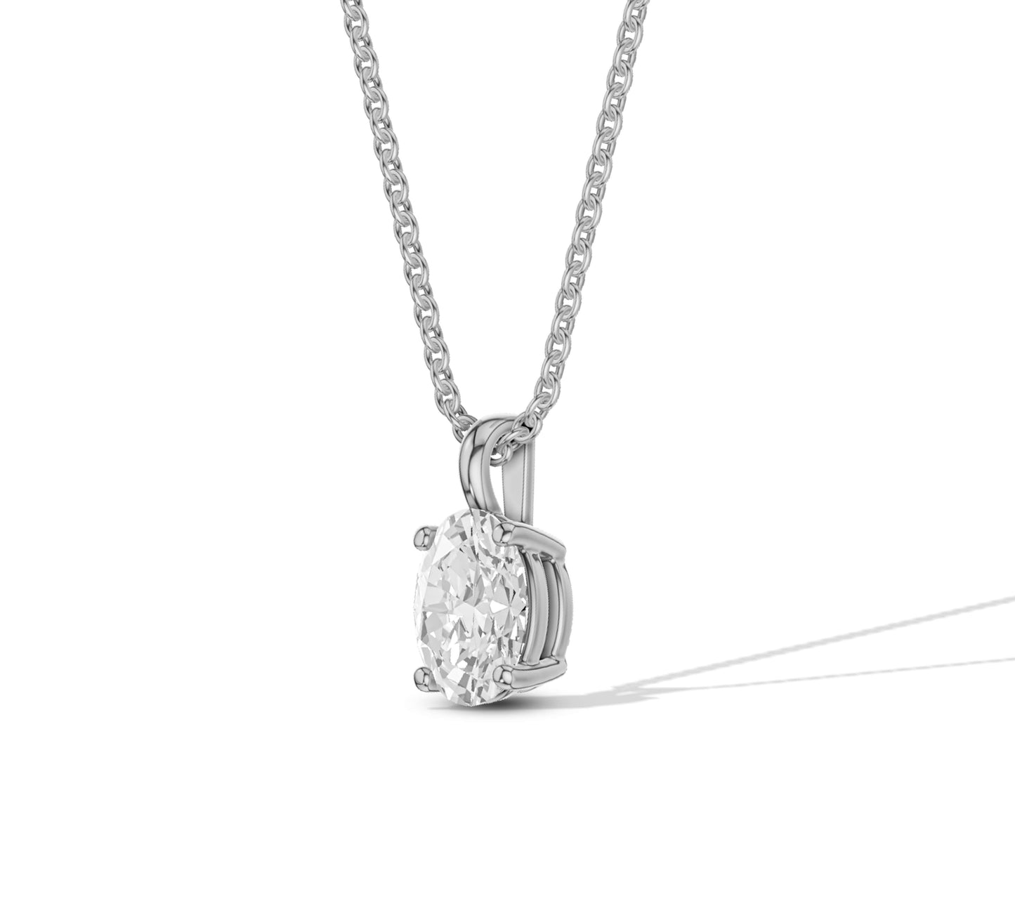 oval pendant necklace