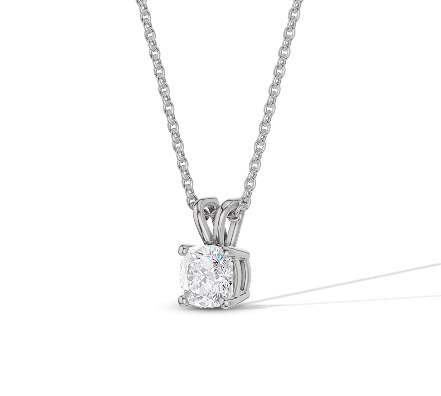 solitaire diamond necklaces