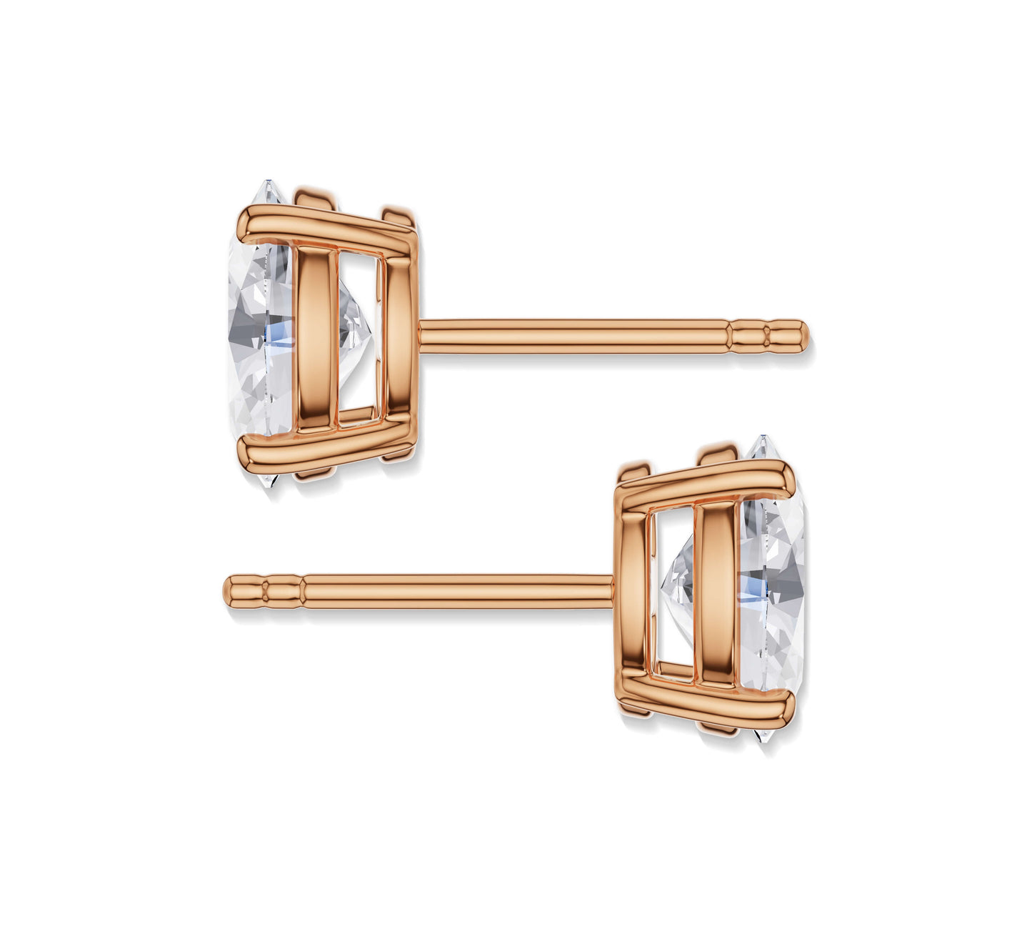 Everyday luxury oval studs