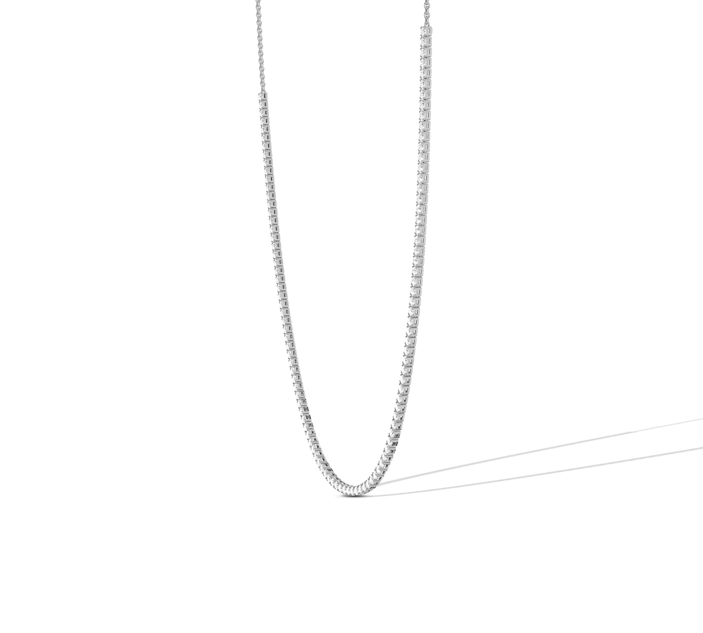 Bold diamond choker style necklace for weddings